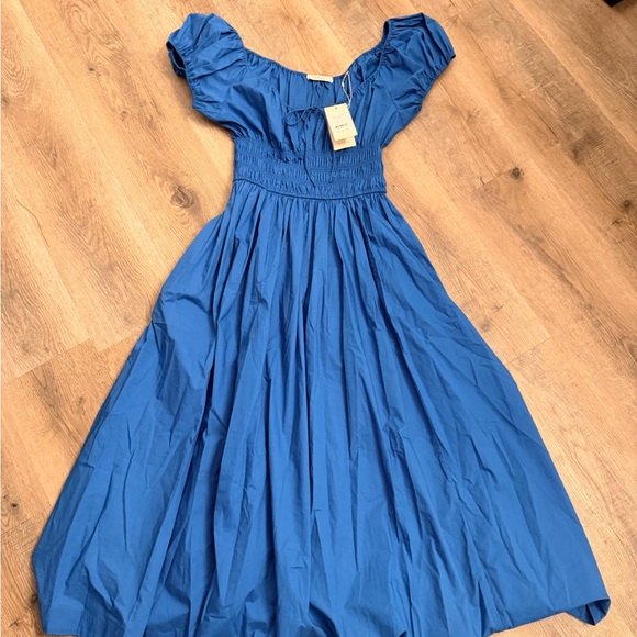 Doen Dresses & Skirts - Doen Blue Quinn Midi-dress